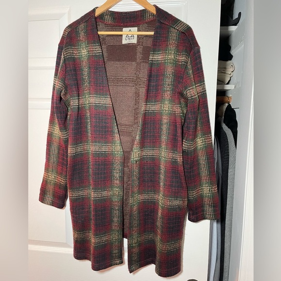 Never worn UNIF Plaid Cardigan urban outfitters - Picture 3 of 9